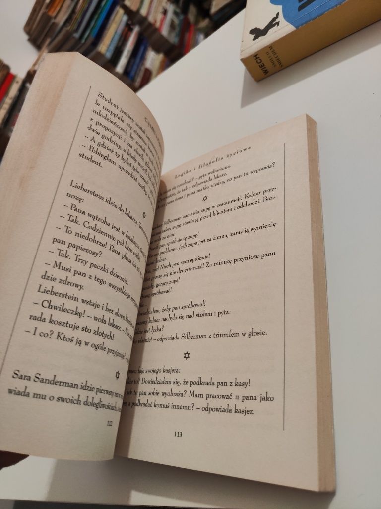 Cymes i piołun czyli księga humoru żydowskiego - Weronika Łęcka, Illg