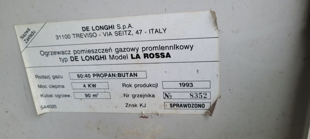 Piecyk gazowy gaspol na butle