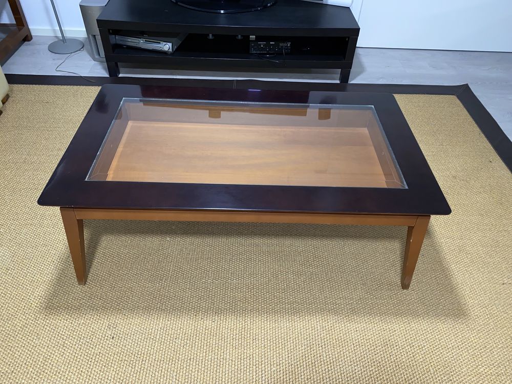 Mesa de Centro, Usada madeira de boa qualidade