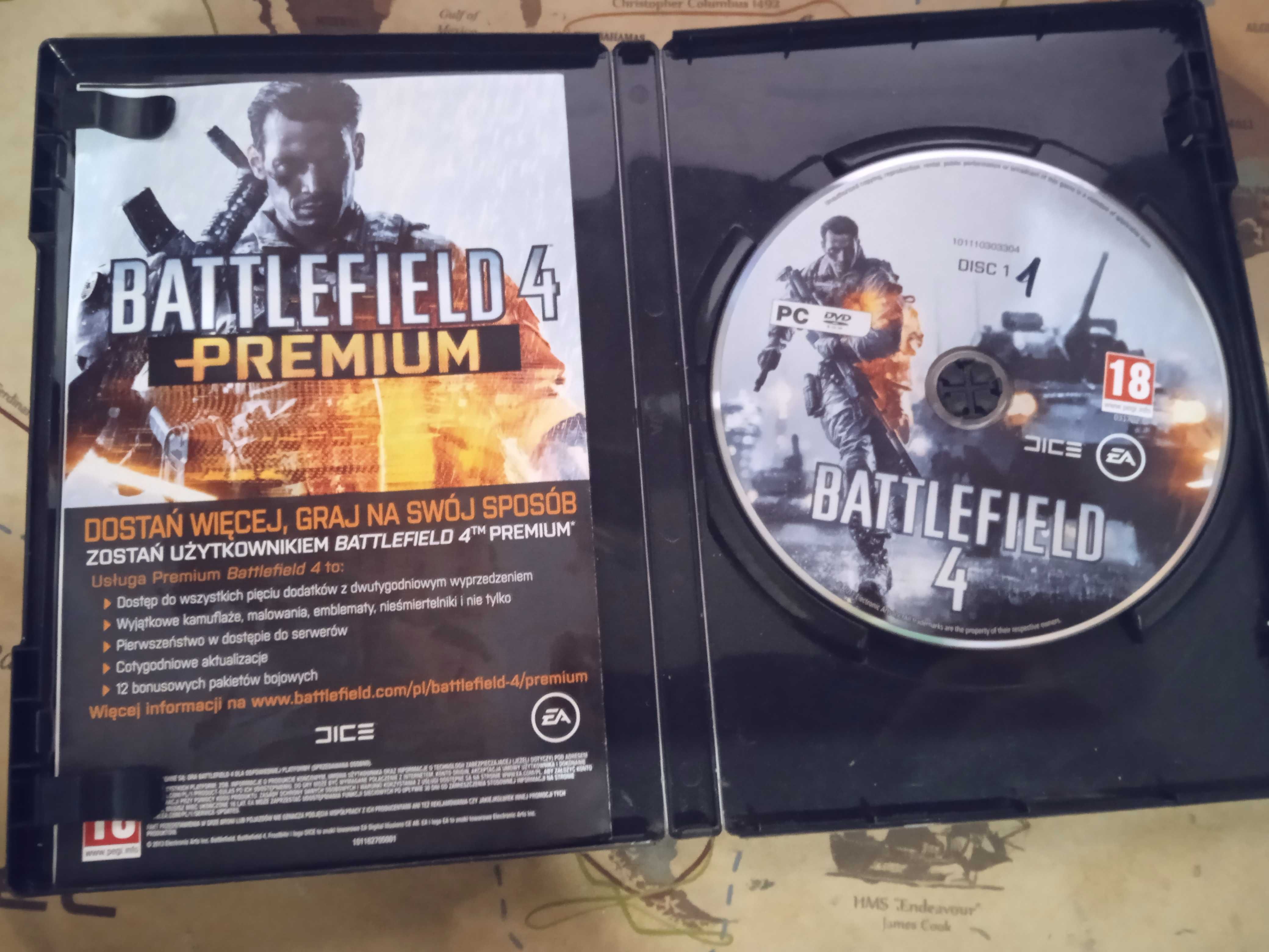 Mafia III/3 +Battlefield 4 PC CD PL czytać opis