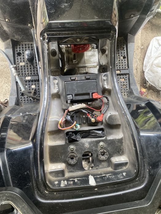 Квадроцикол спарк 120кубів на повному бойовому ходу