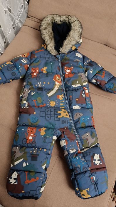 Зимовий комбінезон NEXT для хлопчикаа 9-12 місяців.