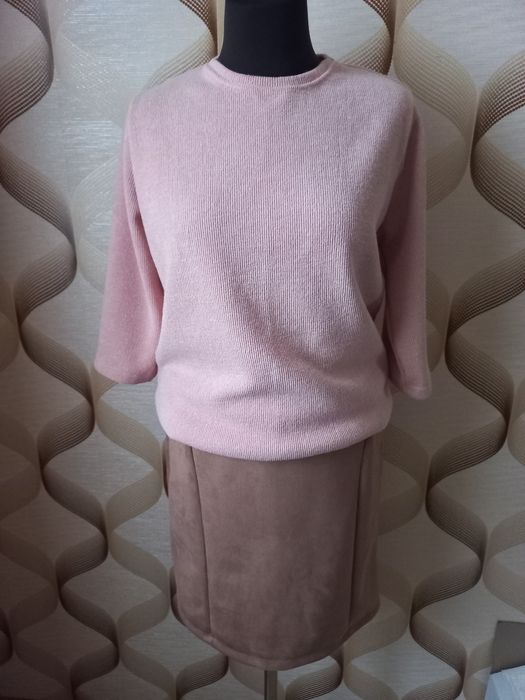 Спідниця замшева