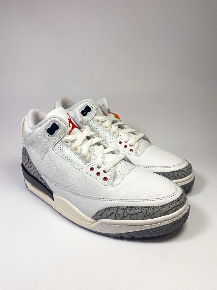 Air Jordan 3 White Cement (Reimagined) - 42.5