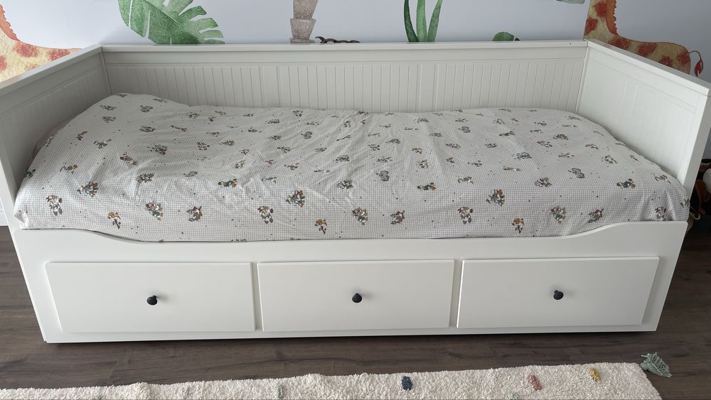 Cama Hemnes individual/dupla com 3 gav IKEA