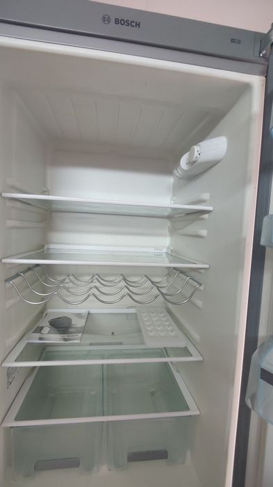 Lodówka A+ XL pakowna Inox chłodziarka zamrażarka