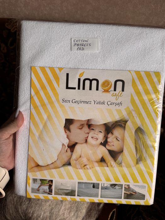 Наматрасник на резинці дитячий 100*200