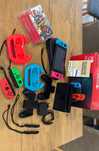 Nintendo Switch duży zestaw / Mario Party/ Mario Worlds