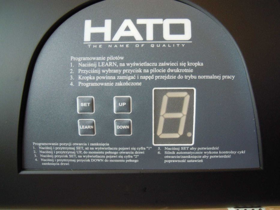 Napęd do bramy garażowej HATO 200 szyna 3,3