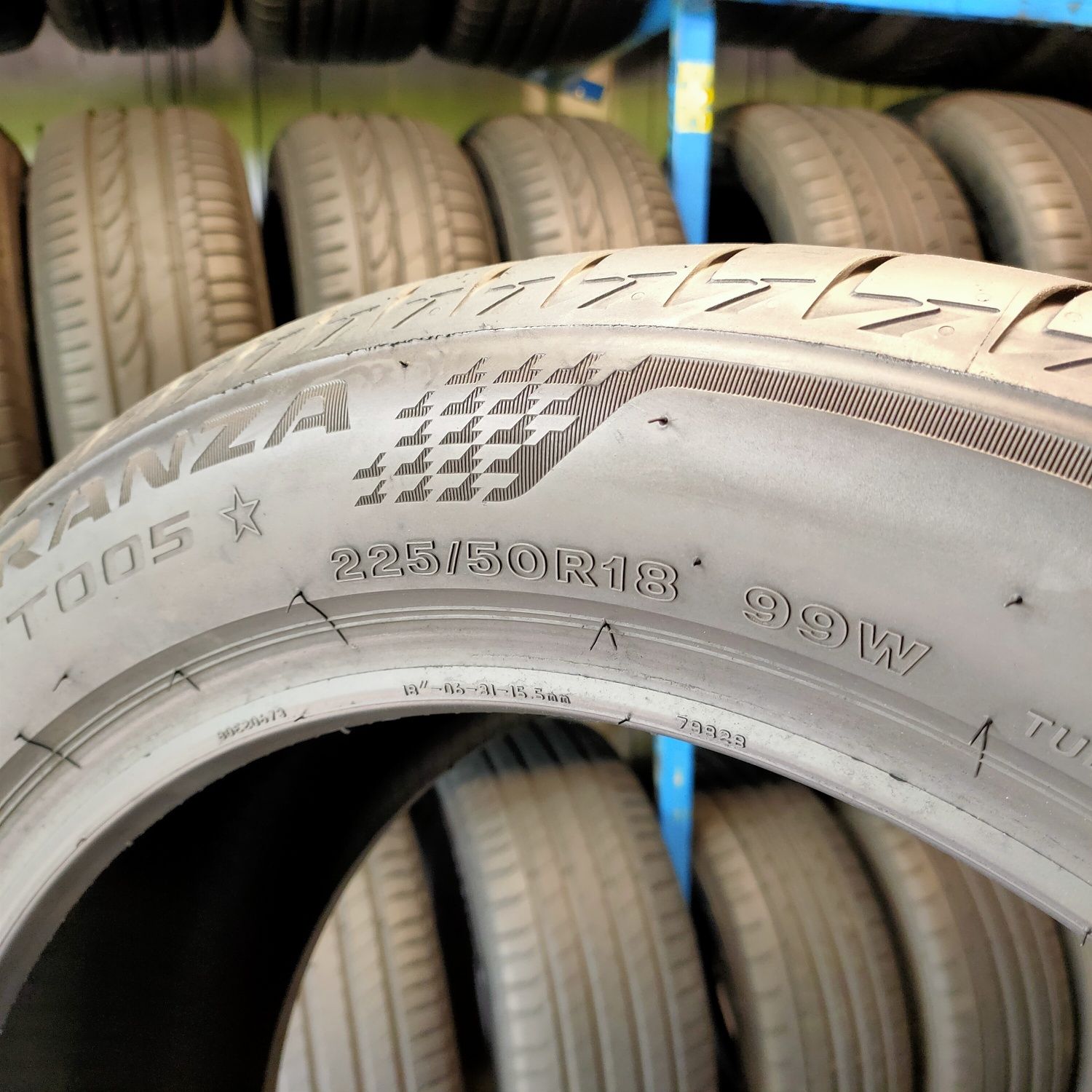 225/50r18 Bridgestone Turanza TOO5 z 2022r 6.0mm