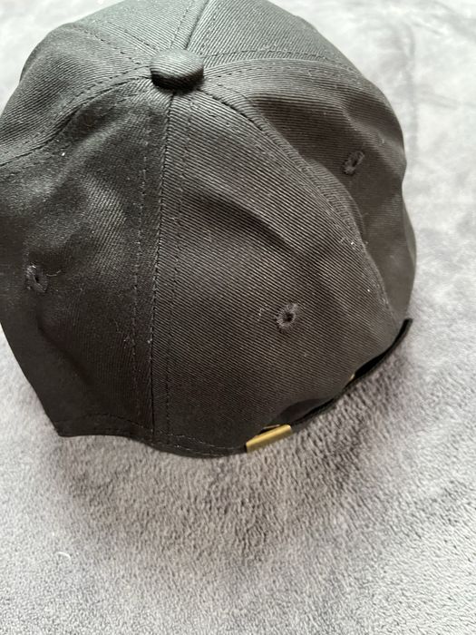 Bawełniana czarna bejsbolówka