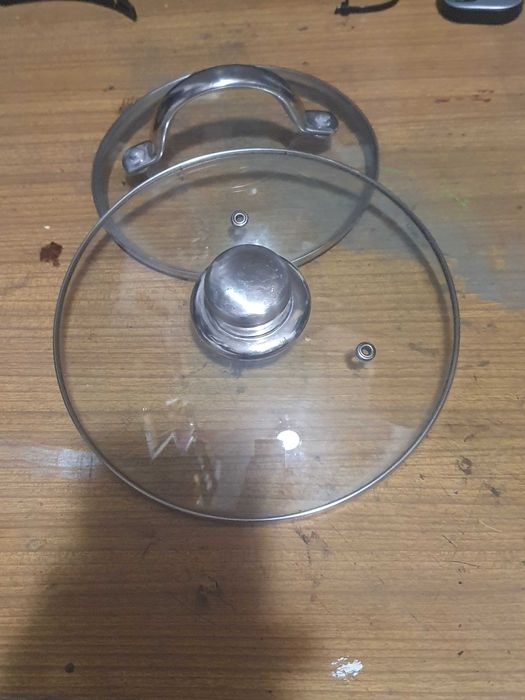 Przykrywki do garów 9 szt. szkło hartowane.