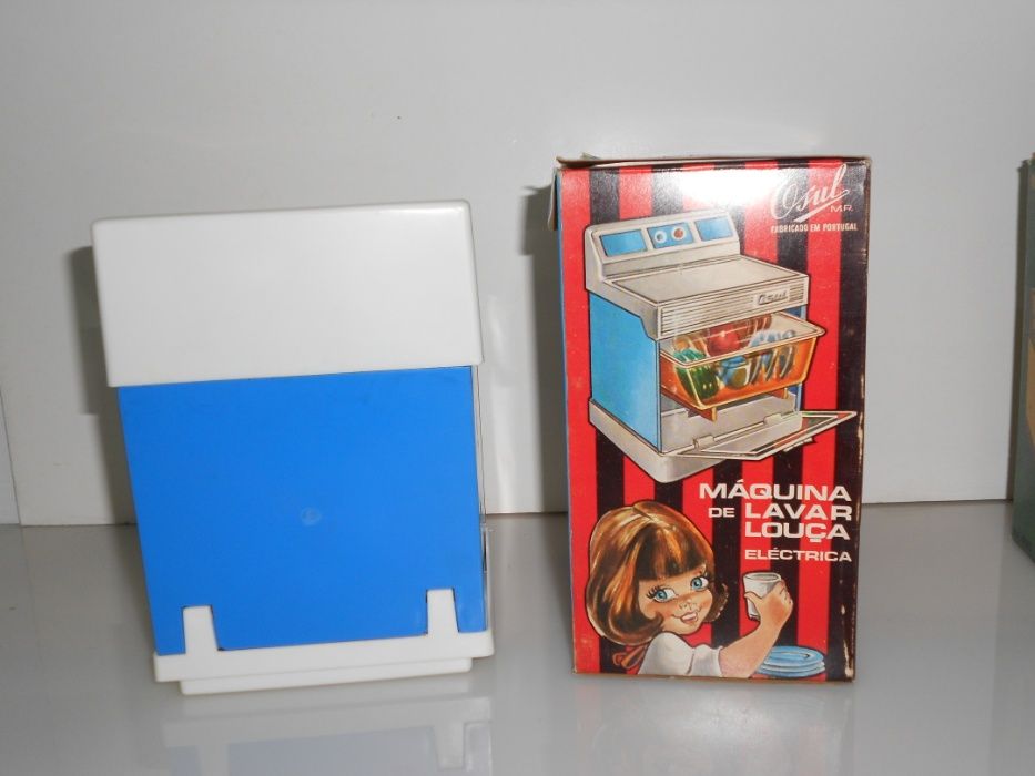 brinquedos antigos da osul máquina de lavar - aspirador