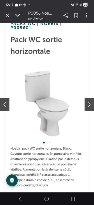 Kompakt WC sedes