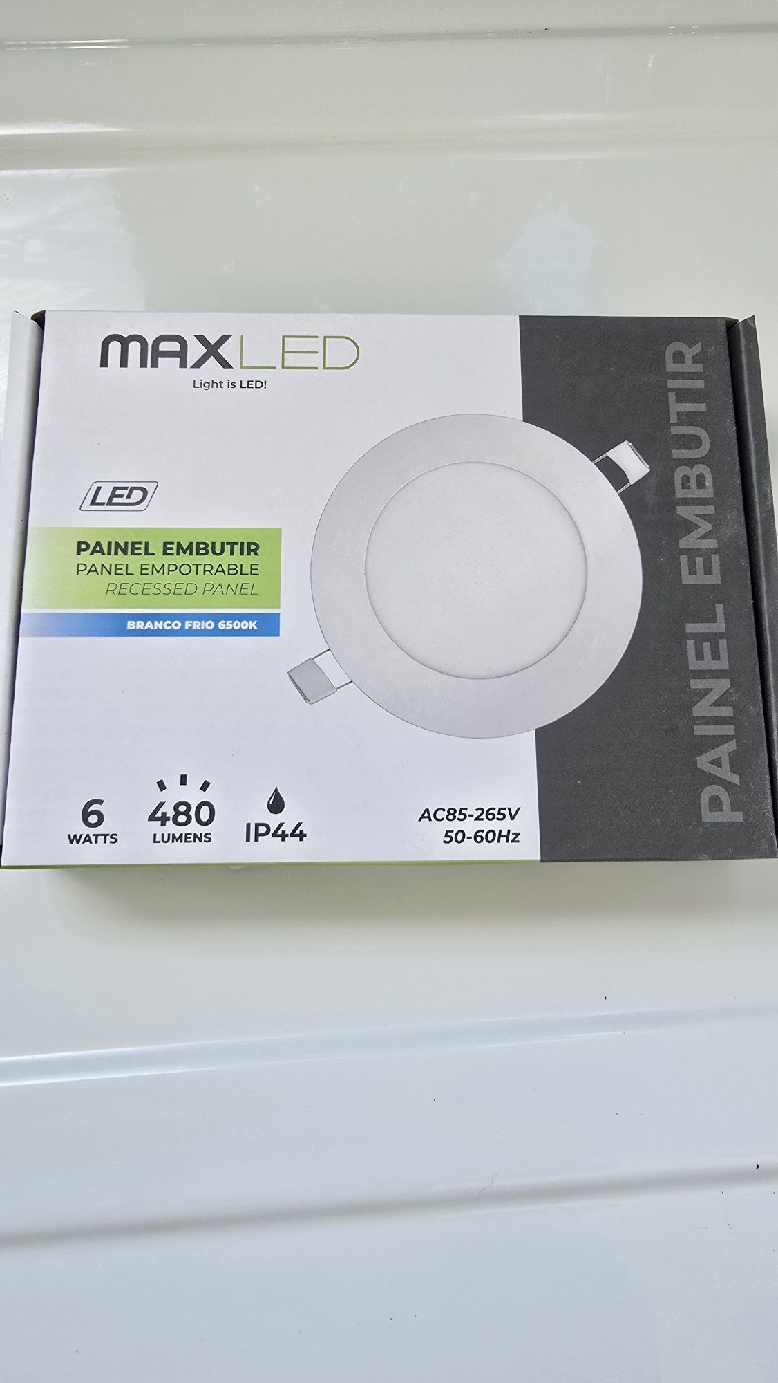 Painel Led de imbutir