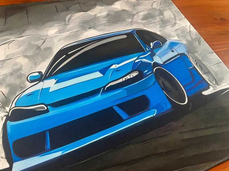 Podkładka pod myszkę gracza Duża 90x40x2 cm Sportowe Auta super jakość