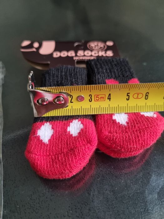 Шкарпетки НОВІ для собак малих порід цуценят котів розмір S носки