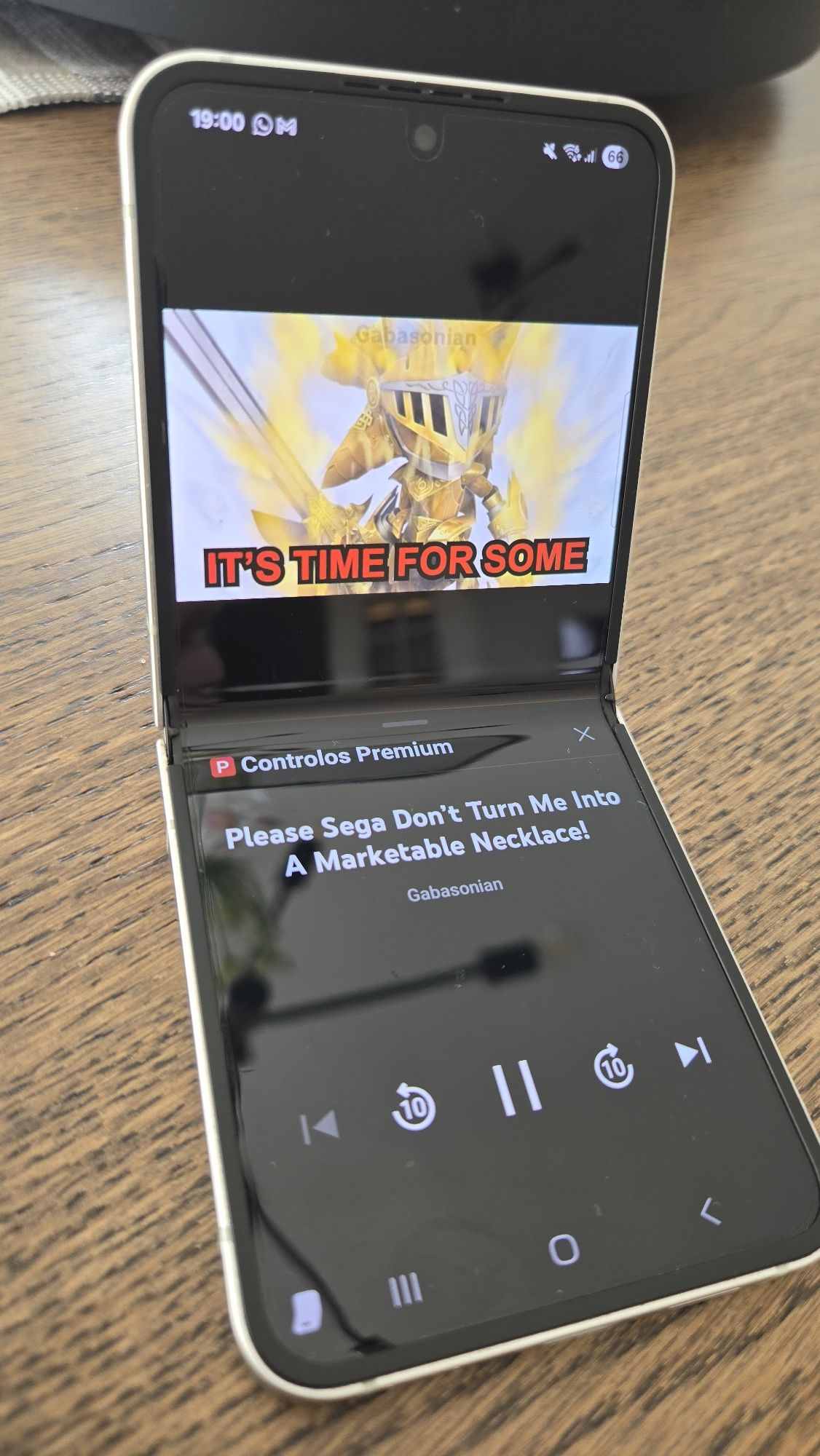 Telemóvel Samsung Galaxy Flip 6 Branco