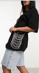 torba metalowa weekday Nowa