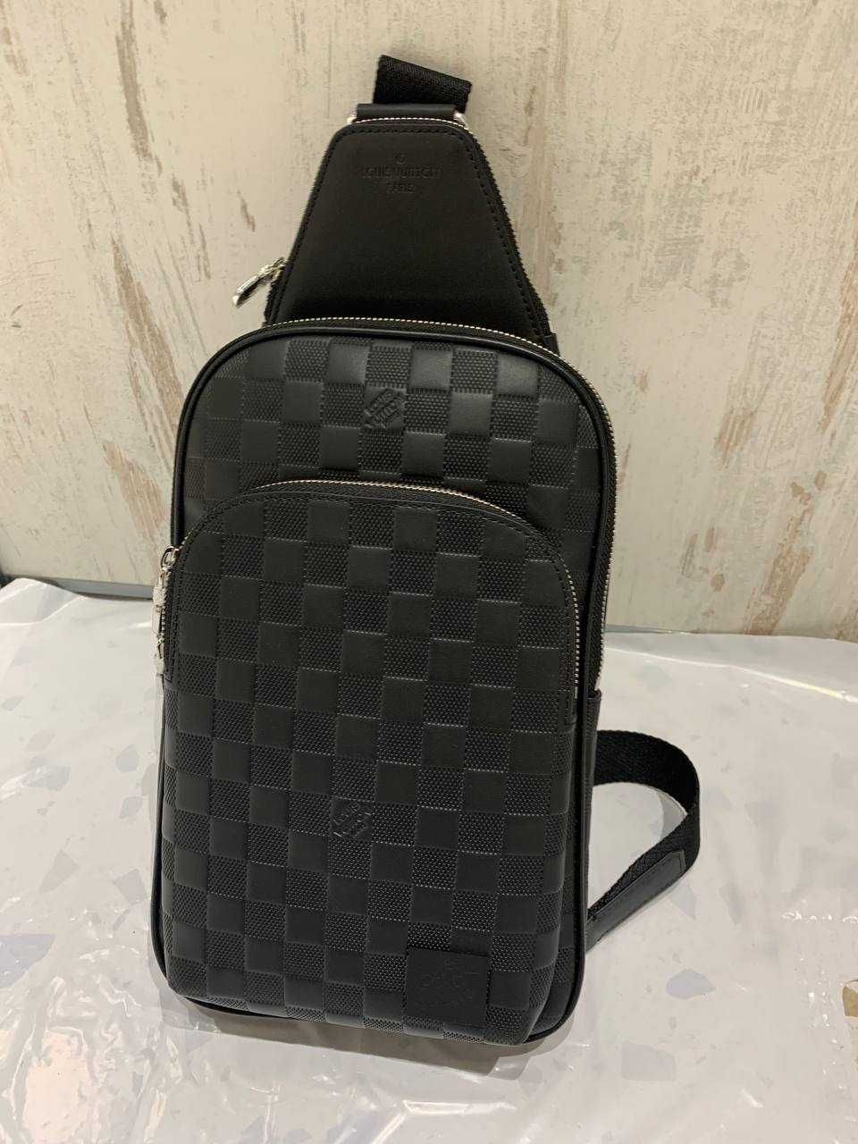 Louis Vuitton Avenue Damier Infini, мужская сумка, оригинал