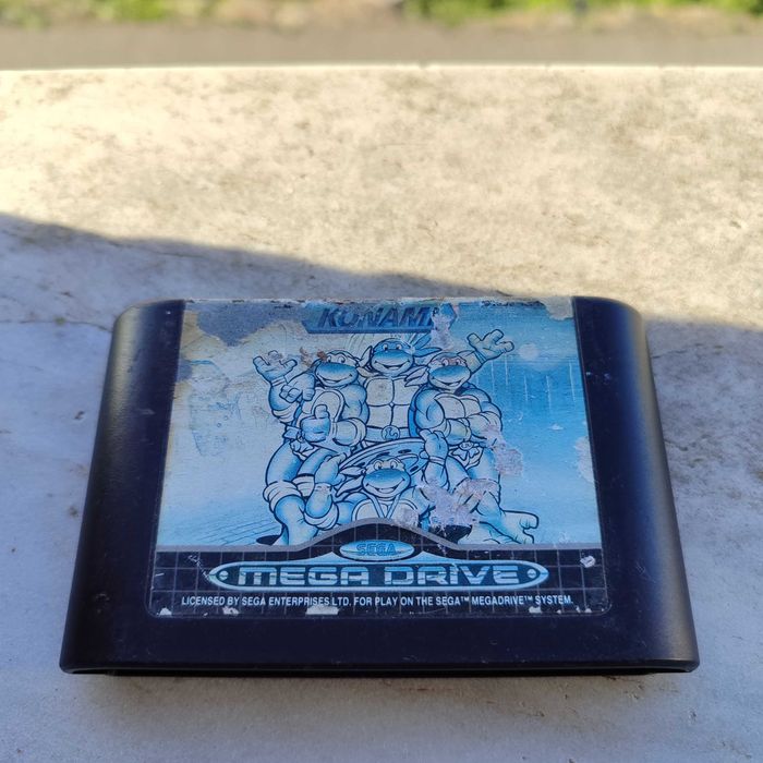 Mega Drive Teenage M. Ninja Turtles Hyperstone Heist + Hobby Consolas+