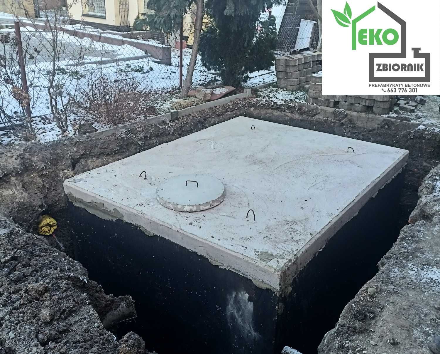 Szamba betonowe zbiorniki beton dwukomorowe jednokomorowe + transport