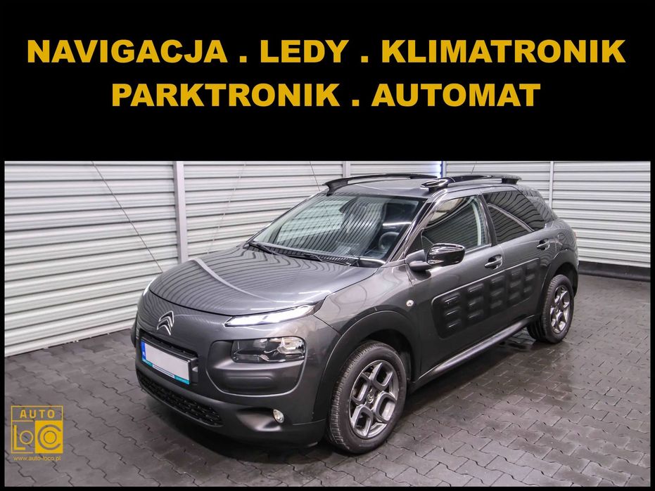 Citroën C4 Cactus AUTOMAT + Navigacja + LEDy + Klimatronik + Parktronik !!!