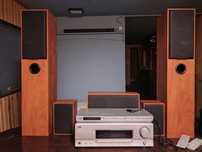 Amplituner JVC RX-5052 kolumny Tonsil zestaw kina domowego