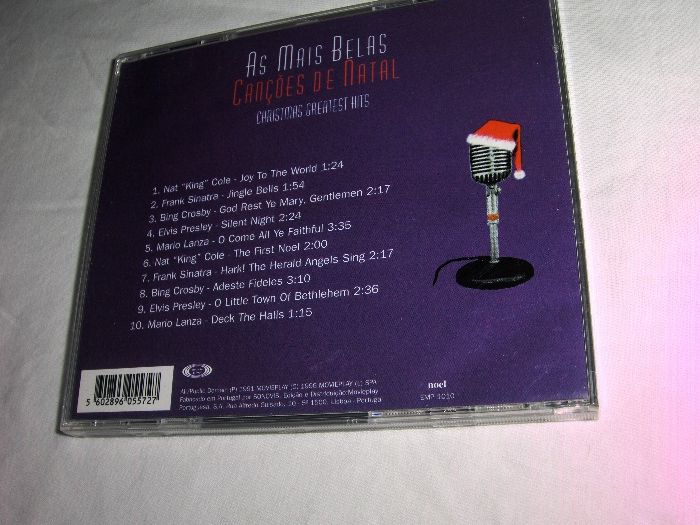 CD'S de Música Clássica e Música de NATAL - Originais e Novos