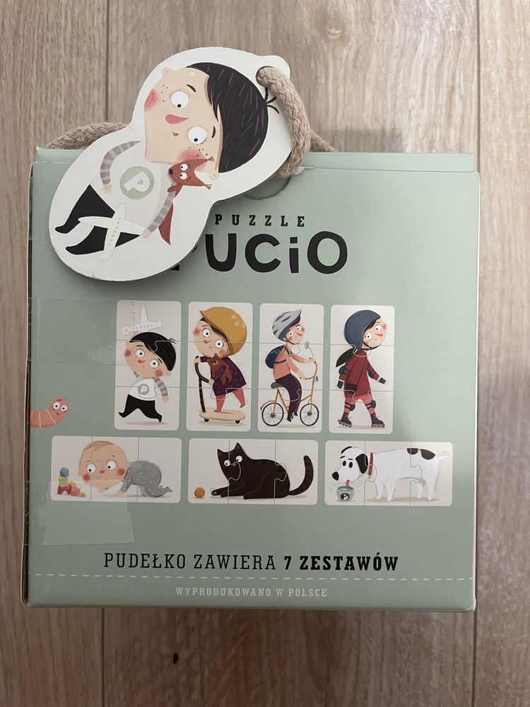 Puzzle Pucio - komplet 3 - okazja