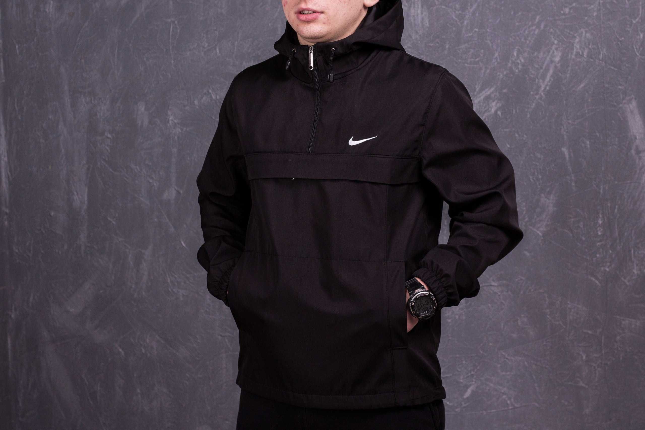 Ветровка Анорак Nike мужская куртка спортивная весенняя осенняя Найк