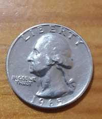 Монета США 1965 года