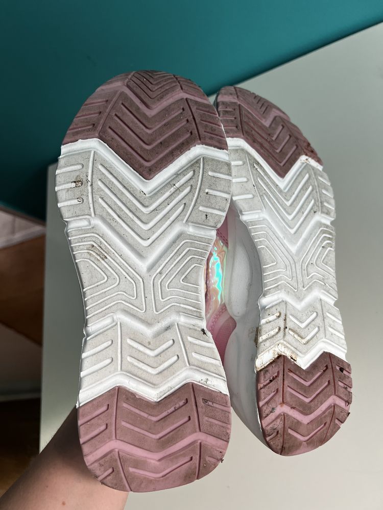 Sprandi ccc rozowe sneakersy polyskujace 36 23cm