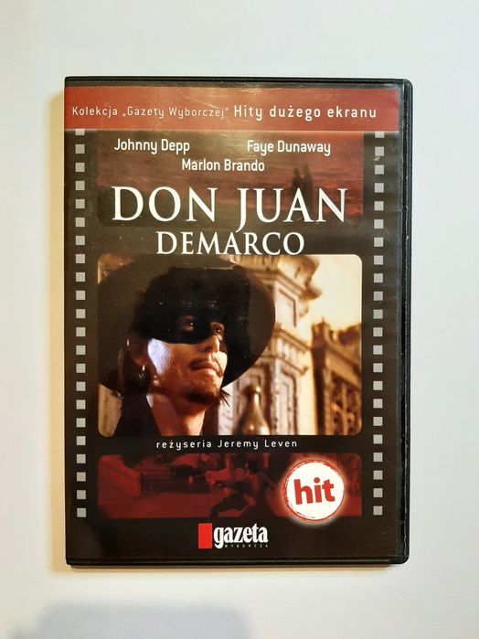 Don Juan Demarco - film DVD STAN BARDZO DOBRY