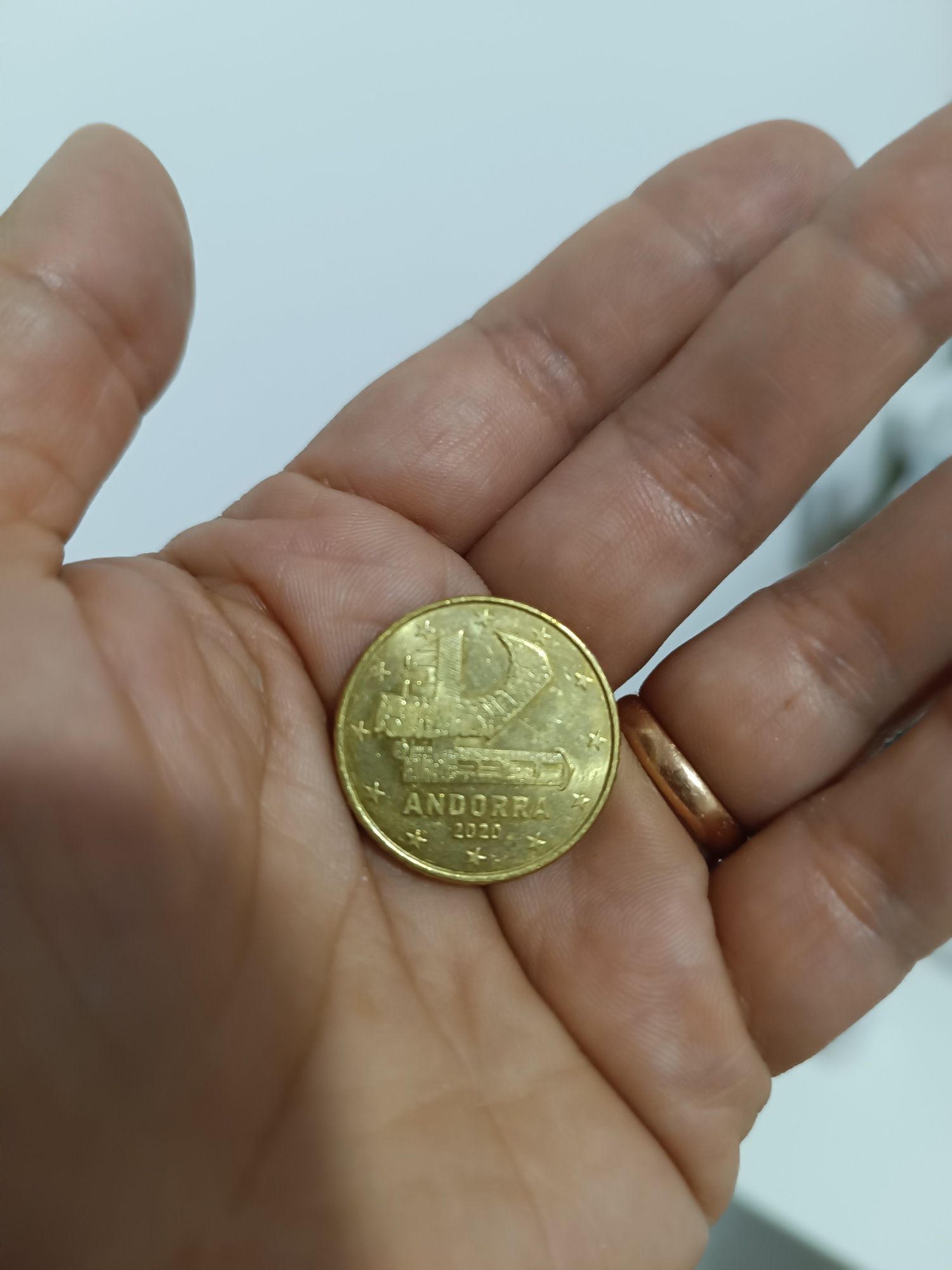 Moeda rara de cinquenta centímos