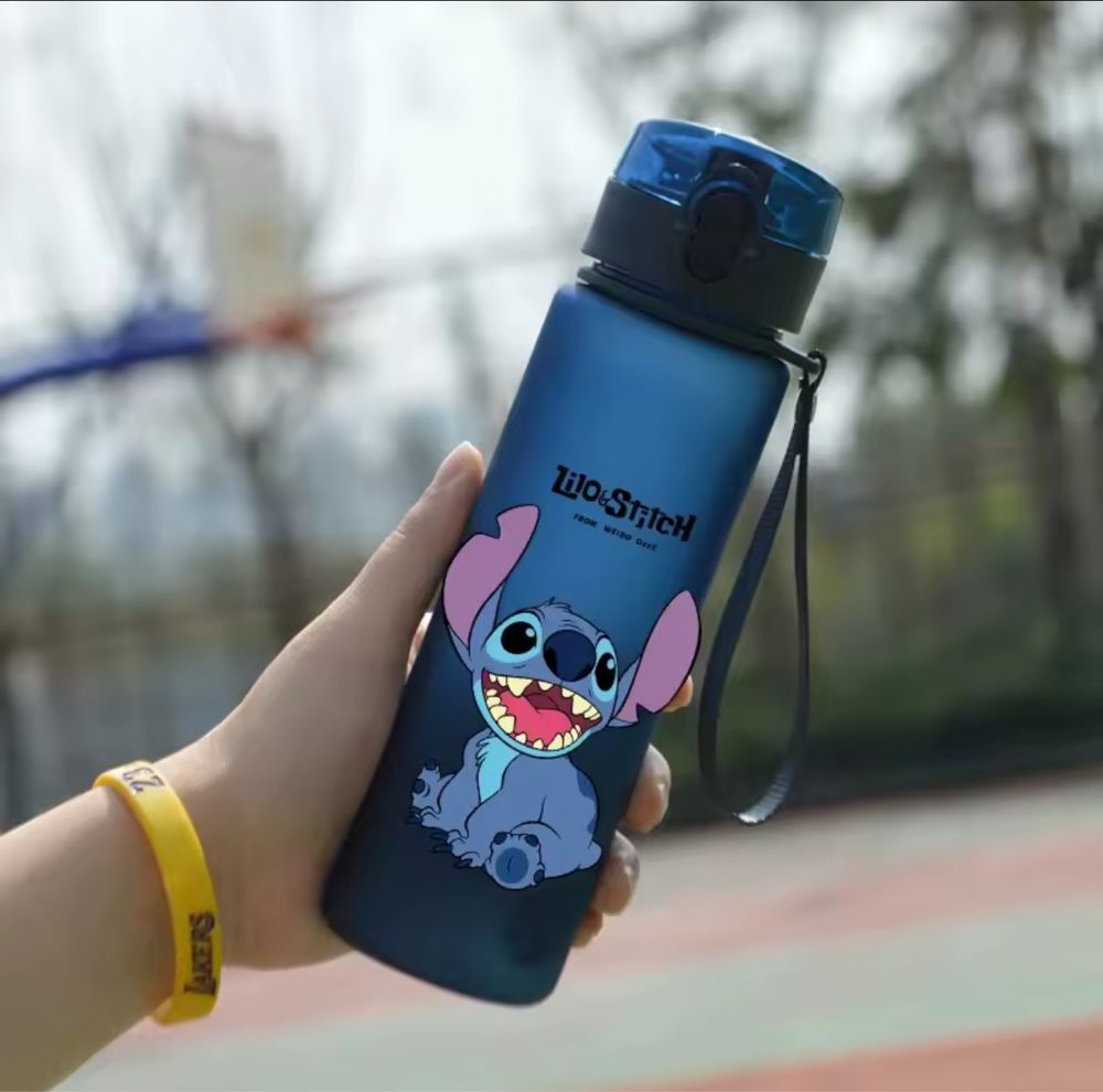 Дитяча спортивна бутилка для води Стіч .Lilo i Stitch