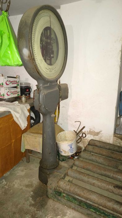 Waga zegarowa 200kg z rolkami