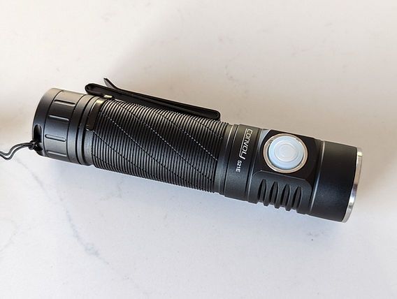 Convoy S21E black / Nichia 519A / USB / фонарь Type-С