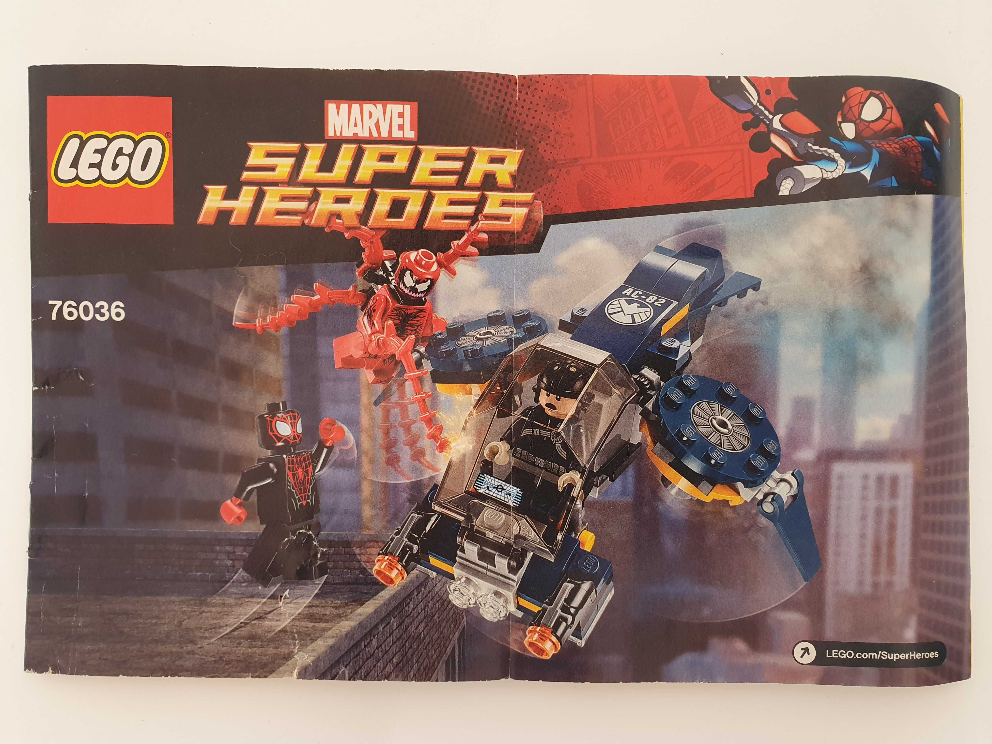 Lego Spider-Man 76036 Super Heroes Marvel Carnage’s Shield Sky Attack