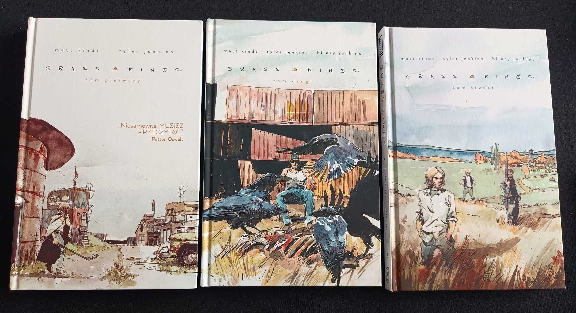 Grass Kings komiks Królestwo Traw komplet 1-3