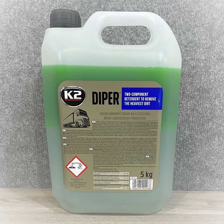 Diper K2 (аналог Dimer), 5кг, активная пена для мойки авто, двигателей