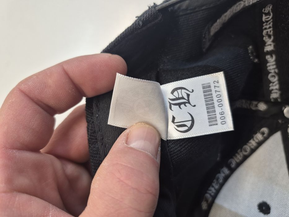 Czapka z prostym daszkiem Chrome Hearts