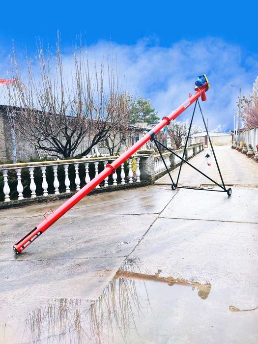 Шнековый погрузчик, навантажувач гвинтовий, шнек, конвеєр 159х4хП