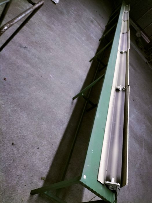 Transportador de apoio + Iluminação ambos com 9 metros