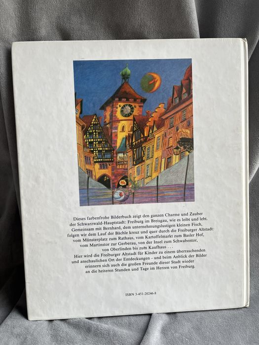 Olaf Pigorsch - Bernhard im Freiburger Bächle po niemiecku