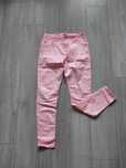 Różowe dżinsy 158 164 F&F skinny rurki spodnie