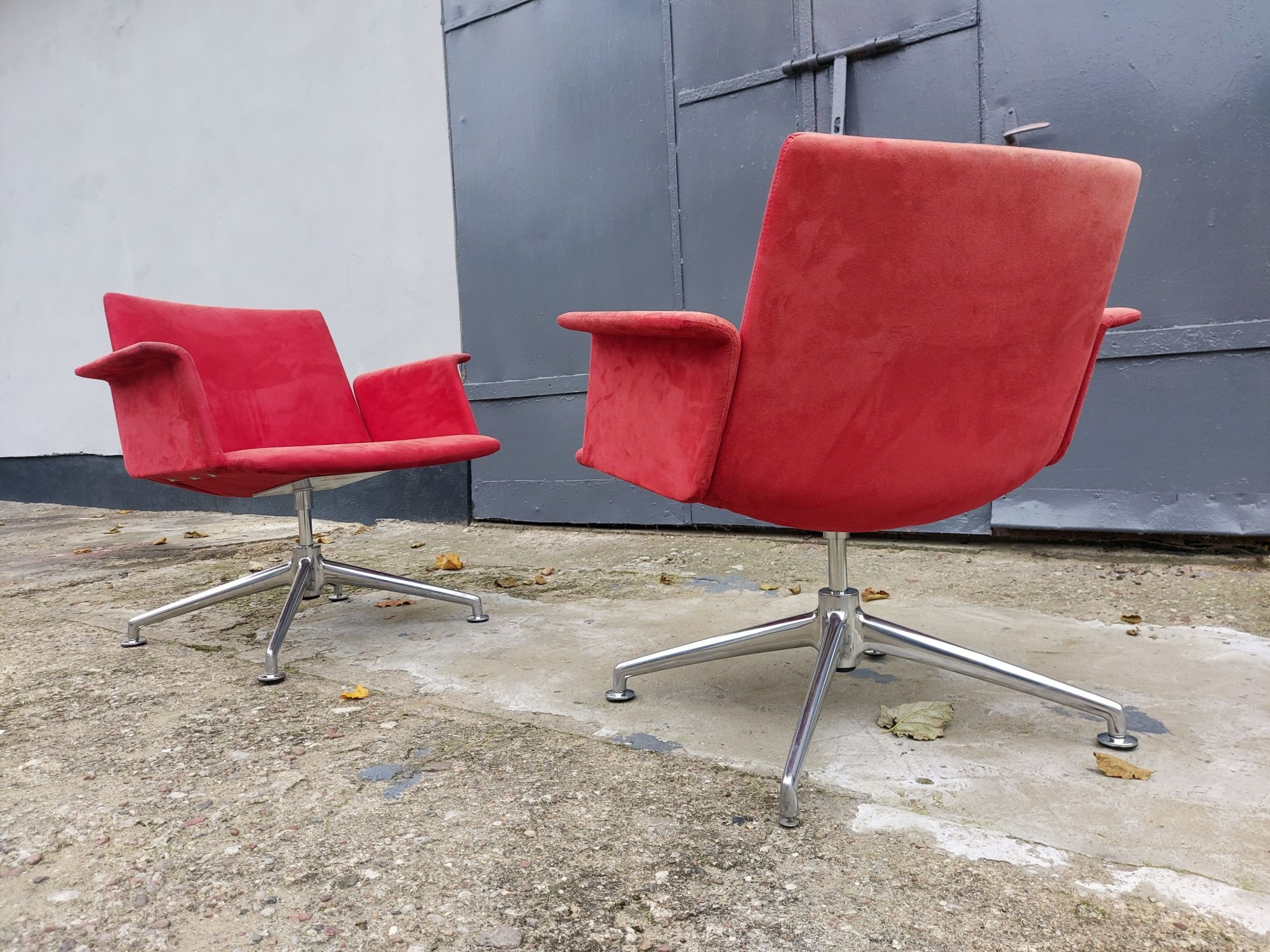 Fotel Brunner Vintage Design Chrom Czerowny