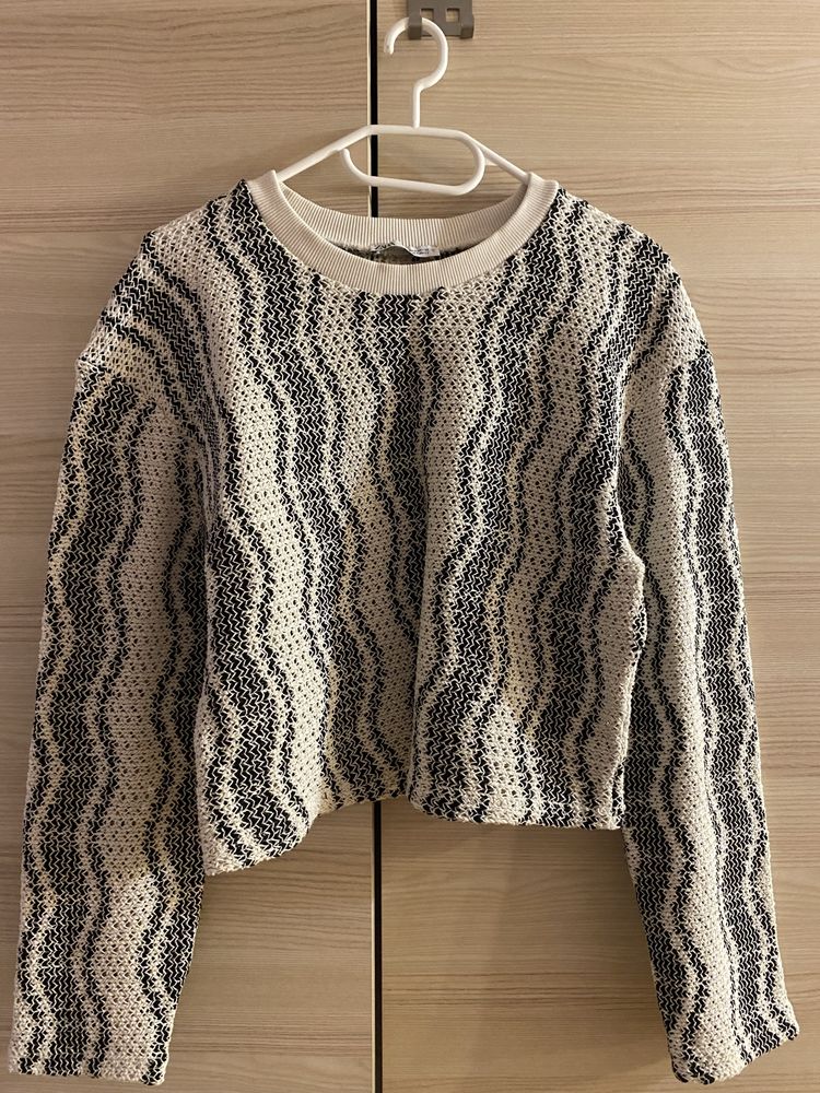Nowy sweter sweterek Zara we wzory wzorki