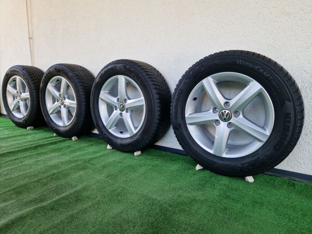 215/60r16 Vw Passat B8 B7 T-Roc Eos Scirocco Golf Alufelgi 5x112 Et42