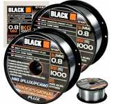 Drut spawalniczy rdzeniowy samoosłonowy FLUX 0,8mm 1kg 1000g 1kg FCAW